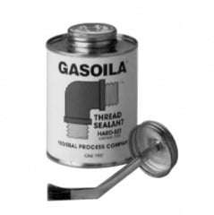 Federal Process - 1 Qt Flat Top Can Red Federal Gasoila Hard-Set - 350°F Max Working Temp - Exact Tooling
