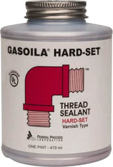 Federal Process - 1 Pt Brush Top Can Red Federal Gasoila Hard-Set - 350°F Max Working Temp - Exact Tooling