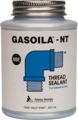 Federal Process - 8 oz Brush Top Can Dark Blue Federal Gasoila-NT - 400°F Max Working Temp - Exact Tooling