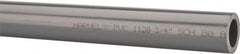 Made in USA - 3/4" Pipe, 60" Long PVC Unthreaded Plastic Pipe Nipple - 690 Max psi, 0.724" ID x 1.05" OD, Schedule 80, Gray - Exact Tooling