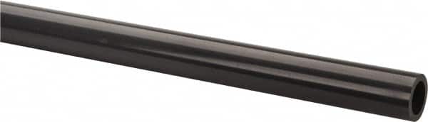 Made in USA - 1" Pipe, 60" Long PVC Unthreaded Plastic Pipe Nipple - 630 Max psi, 0.935" ID x 1.315" OD, Schedule 80, Gray - Exact Tooling