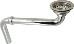 Just Mfg. - Crump Cup Drain System - Chrome Plated Brass - Exact Tooling