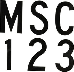 Made in USA - Letter Label - Legend: Complete Set, English, Black - Exact Tooling