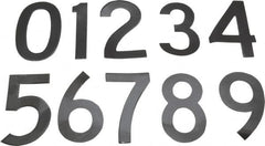 Made in USA - Letter Label - Legend: Number Set, English, Black - Exact Tooling