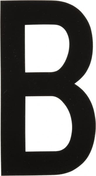 Made in USA - Letter Label - Legend: B, English, Black - Exact Tooling