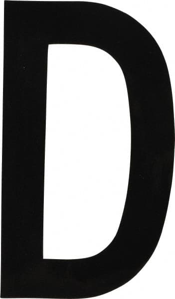 Made in USA - Letter Label - Legend: D, English, Black - Exact Tooling
