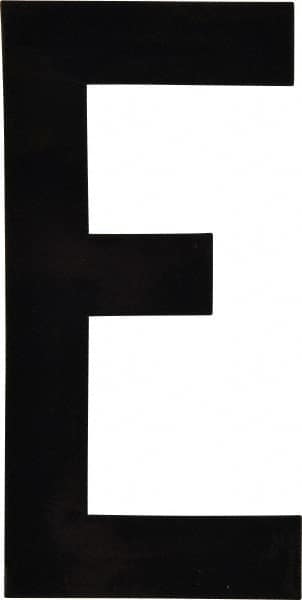 Made in USA - Letter Label - Legend: E, English, Black - Exact Tooling