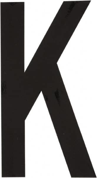 Made in USA - Letter Label - Legend: K, English, Black - Exact Tooling