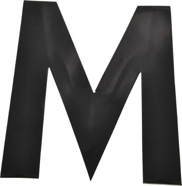 Made in USA - Letter Label - Legend: M, English, Black - Exact Tooling