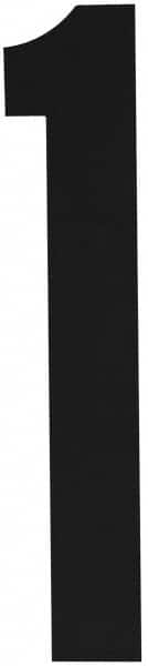 Made in USA - Number Label - Legend: 1, English, Black - Exact Tooling
