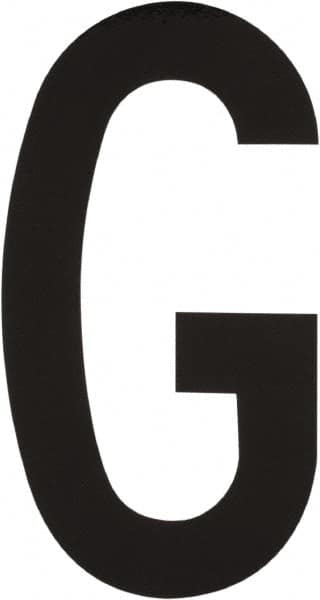 Made in USA - Letter Label - Legend: G, English, Black - Exact Tooling