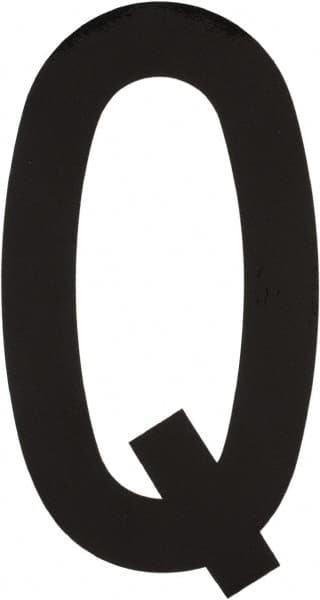 Made in USA - Letter Label - Legend: Q, English, Black - Exact Tooling