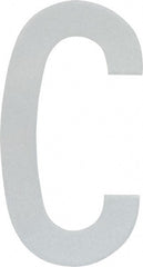 Made in USA - Letter Label - Legend: C, English, White - Exact Tooling