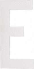 Made in USA - Letter Label - Legend: E, English, White - Exact Tooling