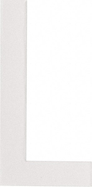 Made in USA - Letter Label - Legend: L, English, White - Exact Tooling
