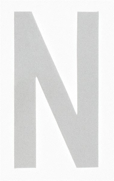 Made in USA - Letter Label - Legend: N, English, White - Exact Tooling