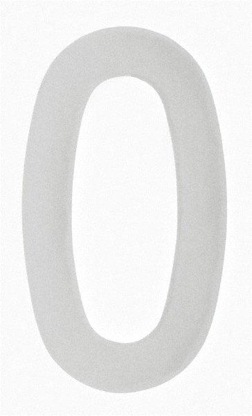 Made in USA - Letter Label - Legend: O, English, White - Exact Tooling