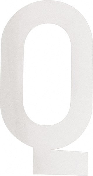 Made in USA - Letter Label - Legend: Q, English, White - Exact Tooling