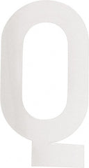 Made in USA - Letter Label - Legend: Q, English, White - Exact Tooling