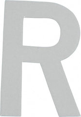 Made in USA - Letter Label - Legend: R, English, White - Exact Tooling