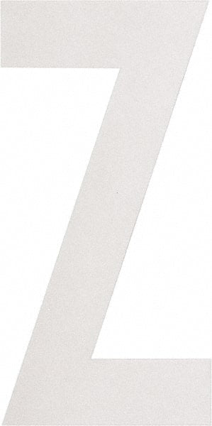 Made in USA - Letter Label - Legend: Z, English, White - Exact Tooling