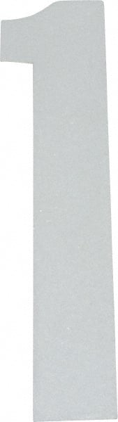 Made in USA - Number Label - Legend: 1, English, White - Exact Tooling