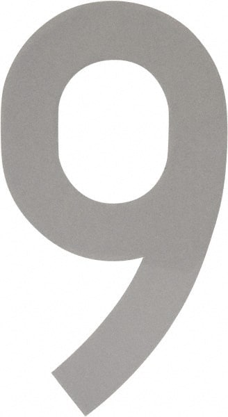 Made in USA - Number Label - Legend: 9, English, White - Exact Tooling
