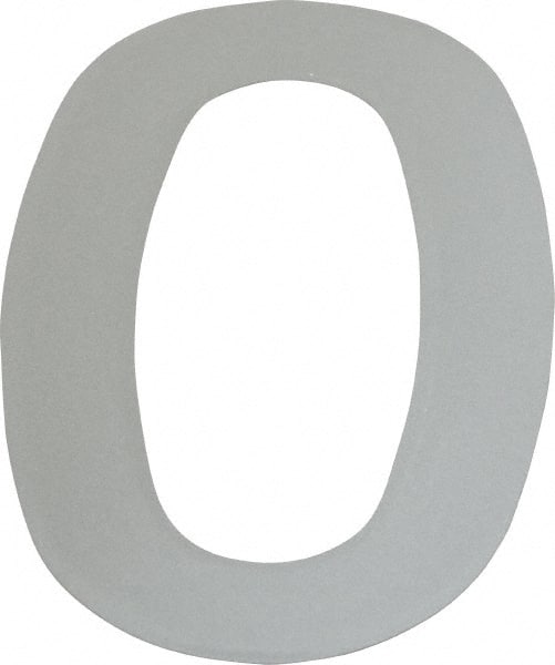 Made in USA - Number Label - Legend: 0, English, White - Exact Tooling