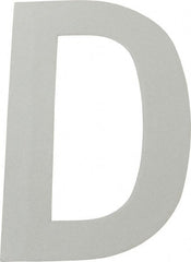 Made in USA - Letter Label - Legend: D, English, White - Exact Tooling