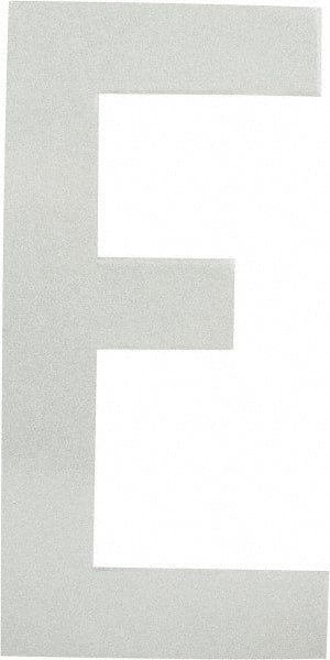 Made in USA - Letter Label - Legend: E, English, White - Exact Tooling