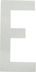 Made in USA - Letter Label - Legend: E, English, White - Exact Tooling