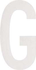 Made in USA - Letter Label - Legend: G, English, White - Exact Tooling
