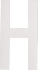 Made in USA - Letter Label - Legend: H, English, White - Exact Tooling
