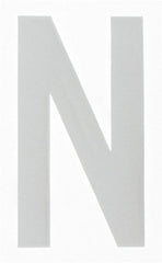 Made in USA - Letter Label - Legend: N, English, White - Exact Tooling