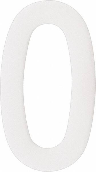 Made in USA - Letter Label - Legend: O, English, White - Exact Tooling