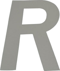 Made in USA - Letter Label - Legend: R, English, White - Exact Tooling