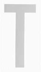 Made in USA - Letter Label - Legend: T, English, White - Exact Tooling