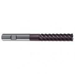 16mm Dia. - 150mm OAL - 45° Helix Firex Carbide End Mill - 6 FL - Exact Tooling