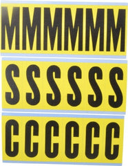 Made in USA - Letter Label - Legend: Combo Pack (Letters), English - Exact Tooling