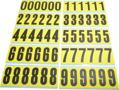 Made in USA - Letter Label - Legend: Combo Pack (Numbers), English - Exact Tooling