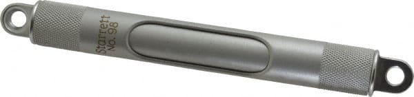 Starrett - 8" Long x 3/4" Wide, Level Replacement Tube and Plug - Black, Use With 98-8 Machinists' Levels - Exact Tooling