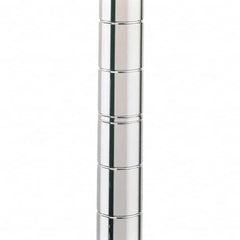 Metro - 1" Wide x 13" High x 1" Long Open Shelving Stationary Shelving Post - Exact Tooling