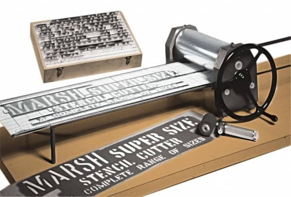 Value Collection - Stencil Machines Type: Super Size Stencil Machine - Exact Tooling
