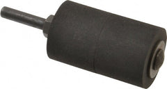Superior Abrasives - 2" Wide x 1-1/4" Diam, Spiral Band Drum - 1/4" Shank Diam, 8,000 RPM - Exact Tooling
