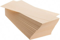 Made in USA - 16 Inch Long x 0.015 Inch Thick Stencil Board - 6 x 16 Dimension, 950 Pieces - Exact Tooling