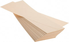 Made in USA - 24 Inch Long x 0.015 Inch Thick Stencil Board - 6 x 24 Dimension, 630 Pieces - Exact Tooling