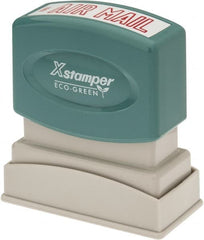 Value Collection - Air Mail, Red Pre-Inked Stamp - 1/2 Inch Wide x 1-5/8 Inch Long - Exact Tooling