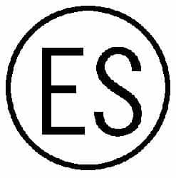 Value Collection - 3/8 Inch Diameter, Pre-Inked Custom Inspection Stamp - 2 Character Style B, Customized Message, Available in Red, Black, Blue, Green, or Purple - Exact Tooling