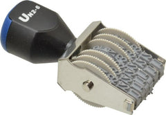 Value Collection - 3/16 Character Size, Numbering Stamp - 6 Bands - Exact Tooling