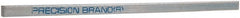 Made in USA - 12" Long x 7/16" High x 7/16" Wide, Zinc-Plated Key Stock - Low Carbon Steel - Exact Tooling